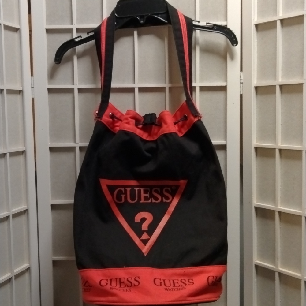 Guess Duffle Bucket Bag